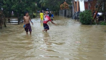 Banjir Landa Pulau Seram, Ratusan Rumah Terendam