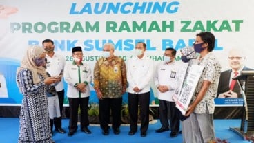 Bank Sumsel Babel Perkuat Penyaluran Dana Zakat Secara Digital