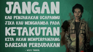 57 Tahun Lalu Wiji Thukul Lahir di Solo, Jokowi: Dia Teman Baik Saya   