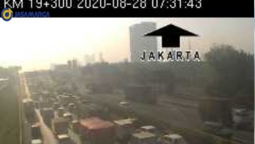 Ada Kecelakan di KM 15, Tol Tangerang-Jakarta Macet dari KM 19