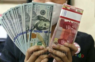 Kurs Jisdor Melemah ke Rp14.615, Rupiah Terdepresiasi di Pasar Spot