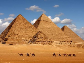 Wisata Piramida Giza Kini Dilengkapi Lounge dan Bioskop
