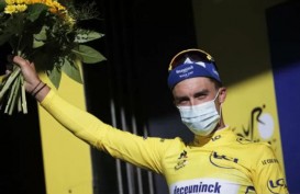 Kalah di Etape IV, Alaphilippe Masih Pimpin Klasemen Tour de France