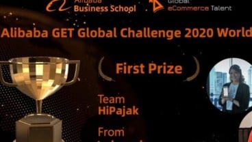 HiPajak Raih Juara Pertama Alibaba GET Challenge 2020