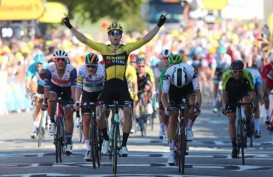 Van Aert Kuasai Etape V Tour de France, Alaphilippe Tergusur