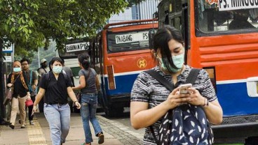 Polusi Udara Jakarta Memerah, Kelompok Sensitif Jangan Keluar Rumah