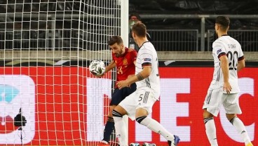 Hasil Nations League: Spanyol Belum Bisa Hapus Rekor Buruk di Jerman dari Tahun 1935