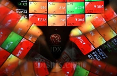 IHSG Turun 2 Persen, Kapitalisasi Pasar BEI Merosot Rp117,6 Triliun