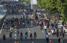 Ini Jalur Khusus Sepeda di Jakarta, Minggu 6 September