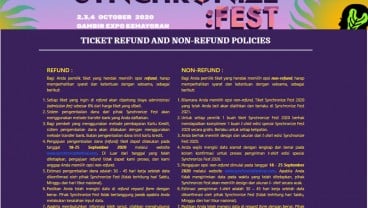 Synchronize Fest 2020 Batal Digelar, ini Cara Refund Tiketnya