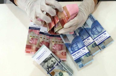 Kurs Jisdor Koreksi ke Rp14.798, Rupiah Melemah di Pasar Spot