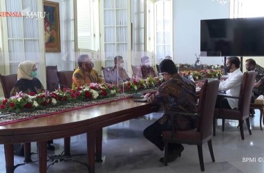 Tim Vaksin Merah Putih Temui Presiden Jokowi, Begini Suasananya
