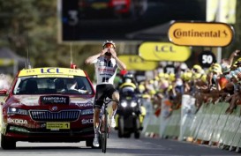 Mark Hirschi Menangi Etape Pertamanya di Tour de France
