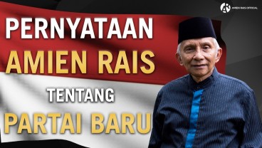 Amien Rais Bicara Partai Baru Berasaskan Islam 