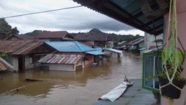 Banjir Kembali Terjang Melawi Kalbar, Satu Warga Meninggal Dunia