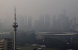 Tingkat Polusi Udara di Jakarta, 14 September, Merah