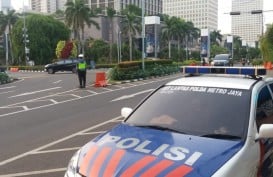 PSBB Mulai Berlaku Hari Ini, Lalu Lintas di Jakarta Terpantau Lancar