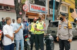 27 Warga Palembang Terkena Razia Masker di Keramaian