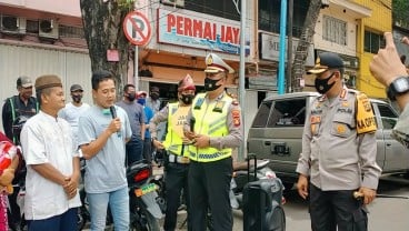 27 Warga Palembang Terkena Razia Masker di Keramaian