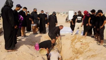 Makam Korban Covid-19 di Irak Digali Beberapa Bulan Setelah Meninggal