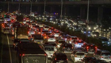 Hari Pertama PSBB Jilid II, Begini Volume Kendaraan di Jalan Tol Jabodetabek