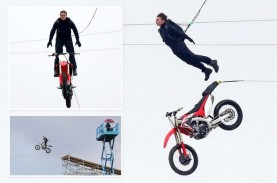 Mission Impossible 7, Tom Cruise Loncat ke Jurang…