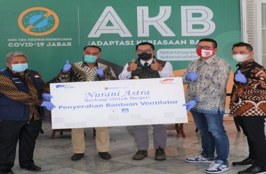Astra Financial Berikan Bantuan 3 Ventilator untuk Warga Jawa Barat