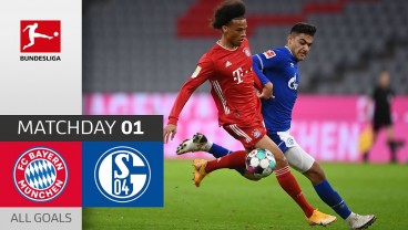 Munchen Menang 8–0 vs Schalke, Gnabry Hattrick, Jamal Buat Rekor