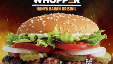 Burger King Indonesia Luncurkan Whopper Organik Tanpa Penyedap Rasa