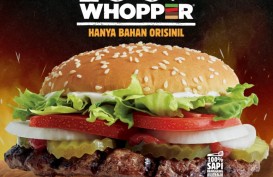 Burger King Indonesia Luncurkan Whopper Organik Tanpa Penyedap Rasa