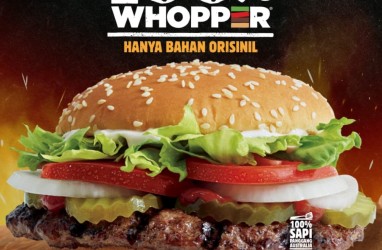 Burger King Indonesia Luncurkan Whopper Organik Tanpa Penyedap Rasa