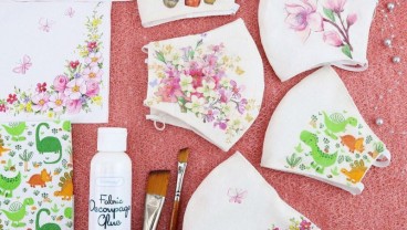 Berkreasi Buat Masker Decoupage Sendiri dengan Paket DIY Naturacraft