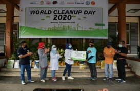 World Cleanup Day 2020, PIKA Pupuk Kaltim Kumpulkan 255 Kg Lebih Sampah Plastik Rumah Tangga