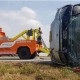 Bus Sudiro Tunggal Jaya Kecelakaan di Cipali, Satu 0rang Tewas