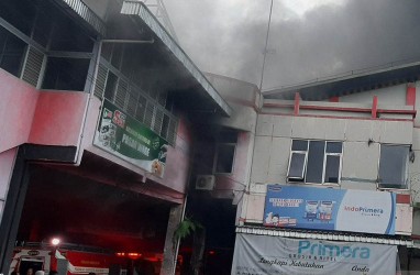 Pasar Wage Purwokerto Terbakar, 10 Mobil Damkar Dikerahkan