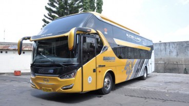 Cegah Covid-19, PO Handoyo dan Hino Luncurkan Bus Social Distancing