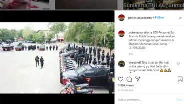 Solo Dijaga 800 Pasukan, Kopassus dan Brimob Dikerahkan, Ada Apa?