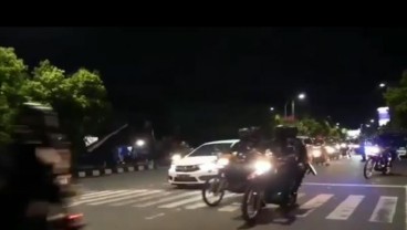 Antisipasi Konvoi Massa, Aparat Keamanan Bersiap di Mapolresta dan Plaza Manahan Solo