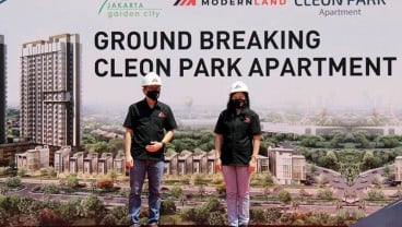 Mitra Sindo Ground Breaking Cleon Park Apartment di Jakarta Garden City