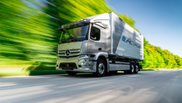 Truk Listrik Mercedes-Benz eActros Masuk Jalur Produksi 2021