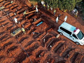 Pemakaman Protap Covid-19 Meningkat, TPU Pondok Ranggon Diperluas