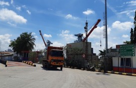 Pelabuhan Boom Baru Palembang Tambah Parkiran Tunggu Truk