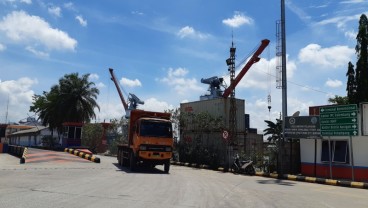 Pelabuhan Boom Baru Palembang Tambah Parkiran Tunggu Truk