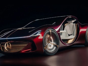 Begini Tampilan Mobil Futuristik Mercedes-Benz Karya Mahasiswa California