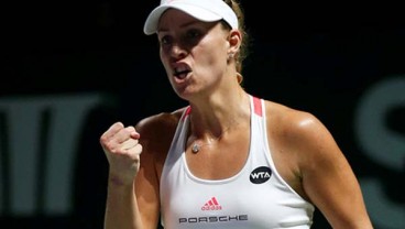 Hasil Tenis Prancis : Zhang Buat Kejutan, Muguruza & Kerber Melaju