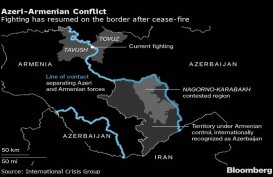 Perang Armenia-Azerbaijan, Korban Tewas Sudah Capai 95 Orang 
