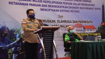 Milenial Kota Malang Diajak Menggeluti Urban Farming