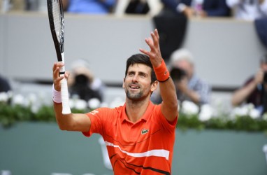 Hasil Tenis Prancis Terbuka, Novak Djokovic Lanjut ke Putaran Kedua