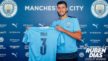 Ruben Dias Resmi Berseragam Manchester City, Dikontrak 6 Tahun