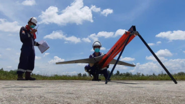 Terra Drone Survei Jalur transmisi Listrik PLN di Sulawesi